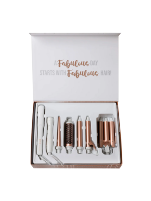 MT-RG MULTIESTILIZADOR 5 EN 1 PARA CABELLO SET WHITE & ROSE GOLD BC