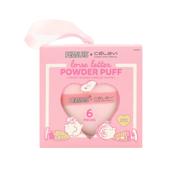 SET DE 6 PUFF LOVE LETTER CV