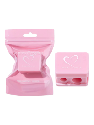 PPS SACAPUNTAS ROSA DOBLE CON TAPA BC