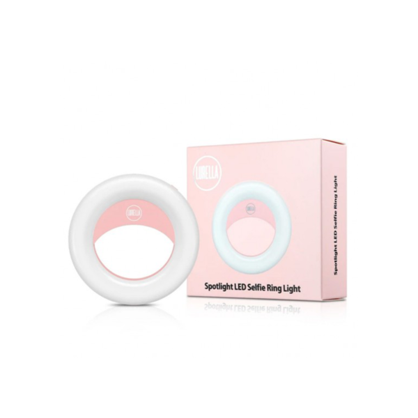 ARO LED PARA CELULAR REDONDO ROSA LR