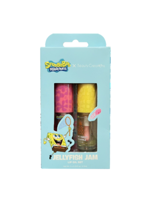 SBSP-TJ2 SET ACEITE DE LABIOS SPONGE BOB "JELLYFISH JAM" BC