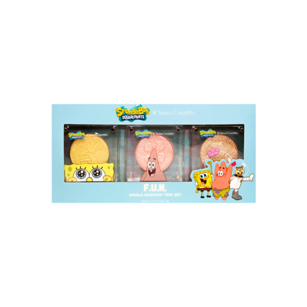 SET 3 SOMBRAS "F.U.N" SPONGE BOB BC