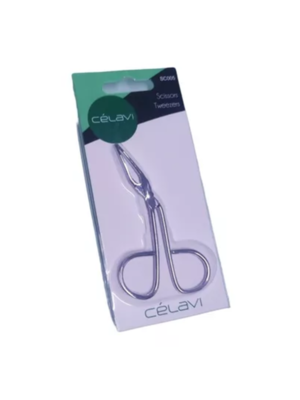 SC005 PINZA CEJAS  METALICO 12PZS CELAVI