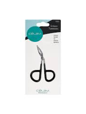 SC013 PINZA CEJAS  NEGRO-ROSA 12PZS CELAVI
