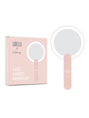 SCM-02 ESPEJO LED REDONDO ROSA LR