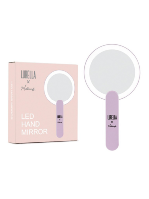 SCM-04 ESPEJO LED REDONDO MORADO LR