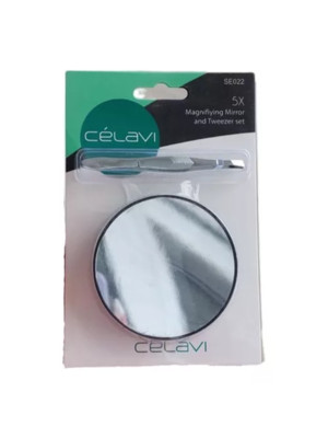 SE022 ESPEJO Y PINZA PARA CEJAS CELAVI