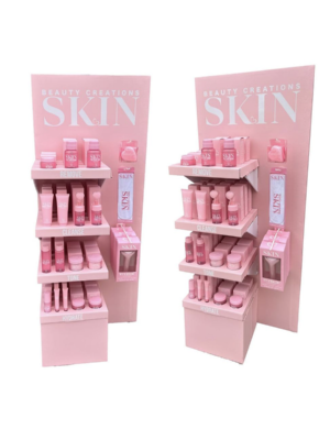 SK-SD EXHIBIDOR DE PISO SKIN CARE BC