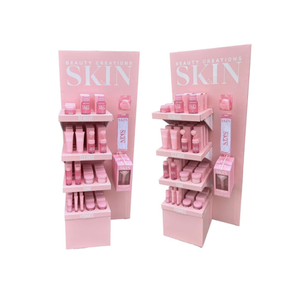 EXHIBIDOR DE PISO SKIN CARE BC