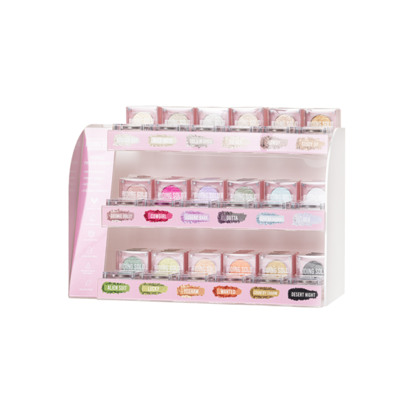 DISPLAY SOMBRA INDIVIDUAL BC (108PZS +18 TST +ACRILICO (6PZAS X 18) BC