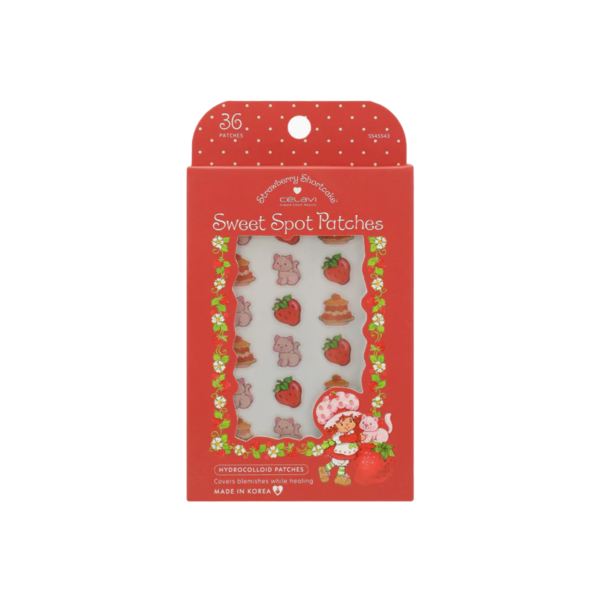 PARCHES PARA ACNE STRAWBERRY SHORTCAKE 36 PZS CELAVI