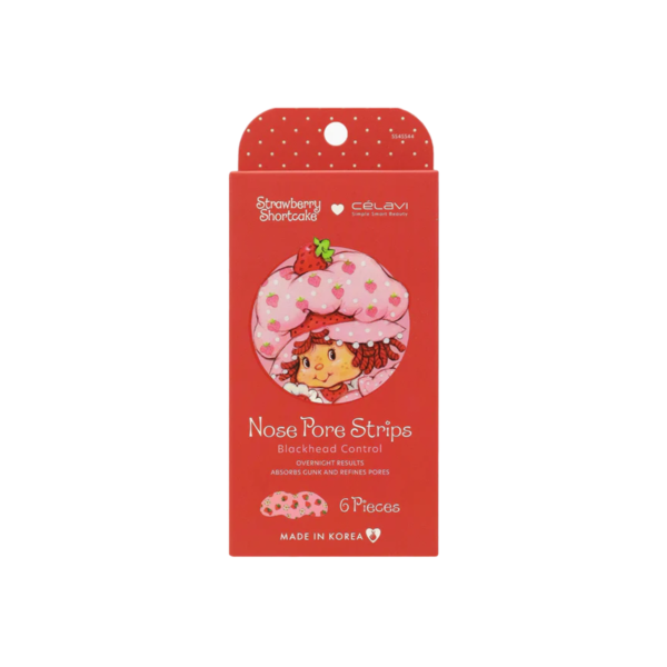 TIRA NASALES STRAWBERRY SHORTCAKE PAQUETE CON 6 TIRAS CELAVI