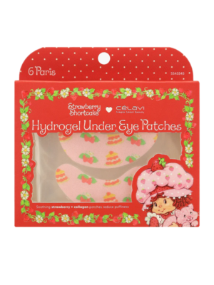 SS45545 ALMOHADILLAS HIDROGEL PARA DEBAJO DE LOS OJOS STRAWBERRY SHORTCAKE 6 PARES CELAVI