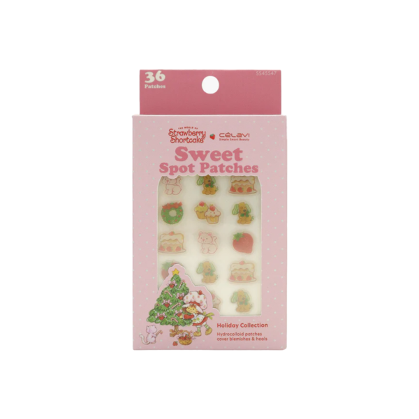 PARCHES PARA INPERFECCIONES STRAWBERRY SHORTCAKE 36 PIEZAS (NAVIDAD) CELAVI