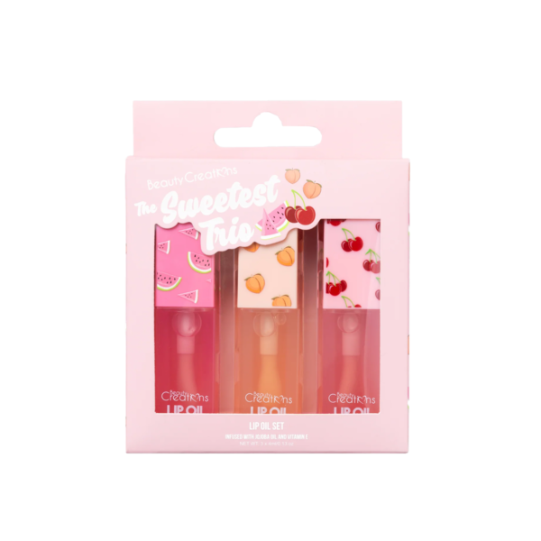 TRIO ACEITE DE LABIOS SWEETEST (WATERMELON-PEACH-CHERRY) BC