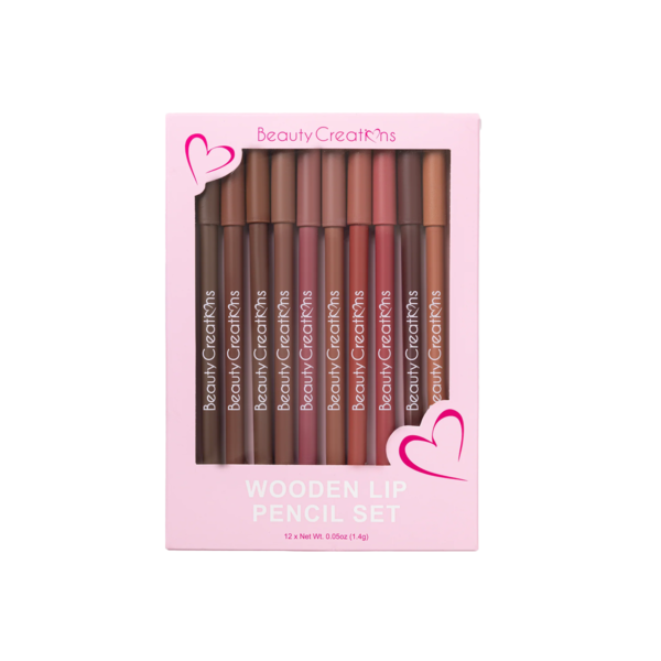 SET LAPIZ MADERA PARA LABIOS WOODEN BC