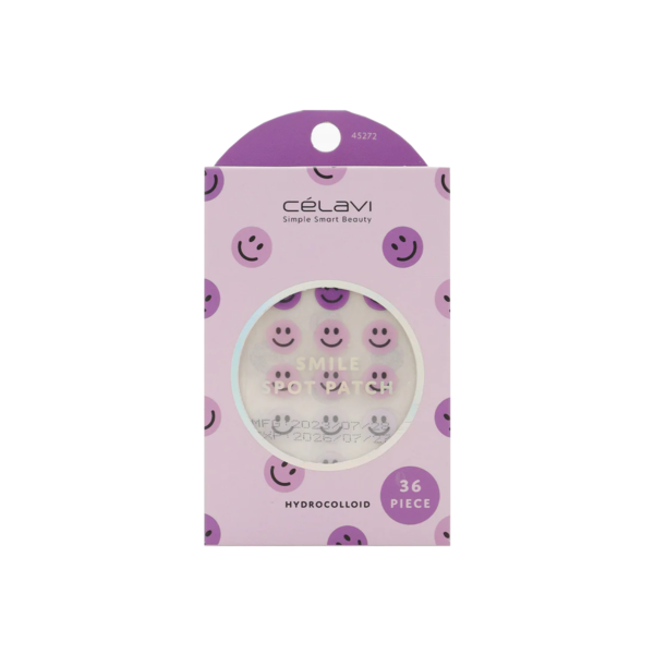 SET DE 36 PARCHES SMILE ACNE PURPURA