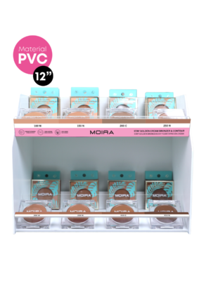 SCBCSET SET BRONCEADOR Y CONTORNO EN CREMA STAY GOLDEN 8 TONOS 48 PIEZAS MAS 8 TESTER