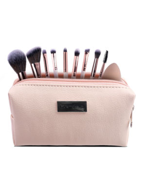 beige Set Mini de Brochas Beige