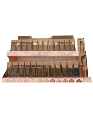 FSMF-AD24-KIT SET BASE LIQUIDA MATTE - 24 TONOS + 24 TESTER + BROCHA + ACRILICO