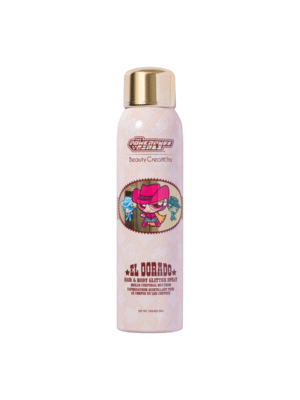 Spray con Glitter para Cuerpo y Cabello "El Dorado" PowerPuff Girls Cowgirl Cuties