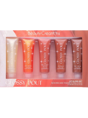 Set de 4 pzs Lip Glossy Pout