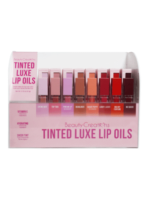 Display PTD Aceite de Labios y Tinta 6 pzs X 8 Tonos = 48 pzs + 8 Testers + Acrílico