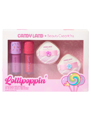 SET DE RUBOR LIQUIDO (2) + MINI ESPONJAS (2) "LOLLIPOPPIN"