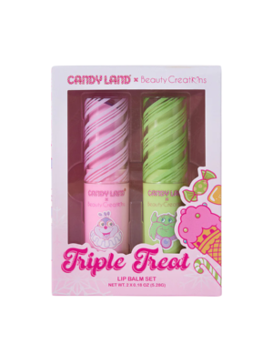 SET DE 2 BÁLSAMOS LABIAL "TRIPLE TREAT"