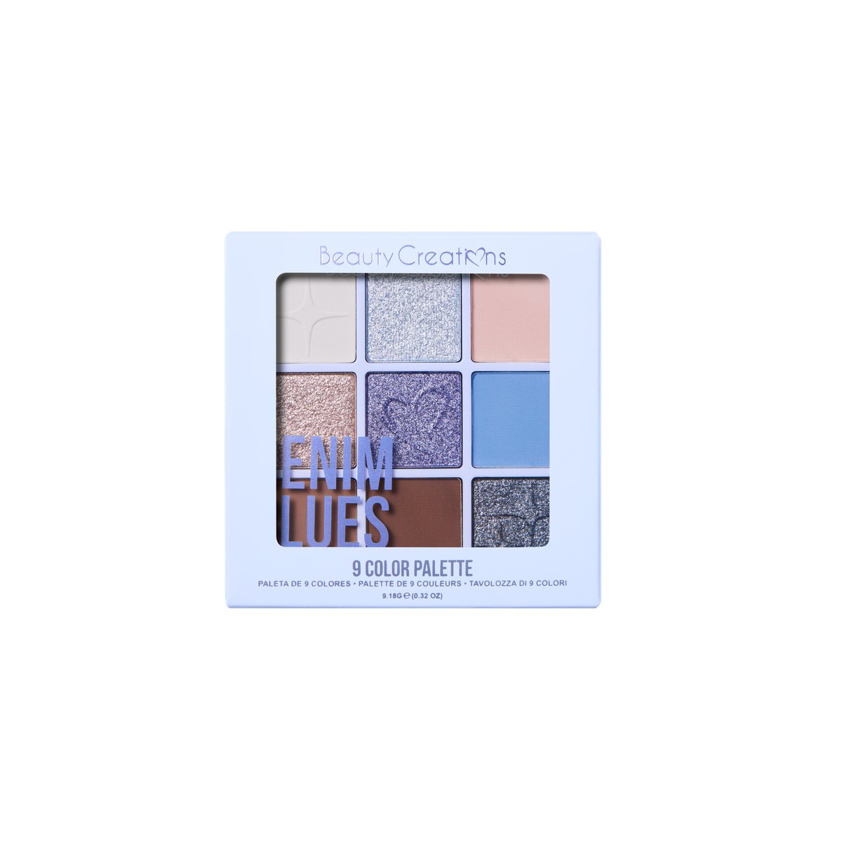 BEAUTY CREATIONS SOMBRA MAGNETICA 9 TONOS
"DENIM BLUES"
