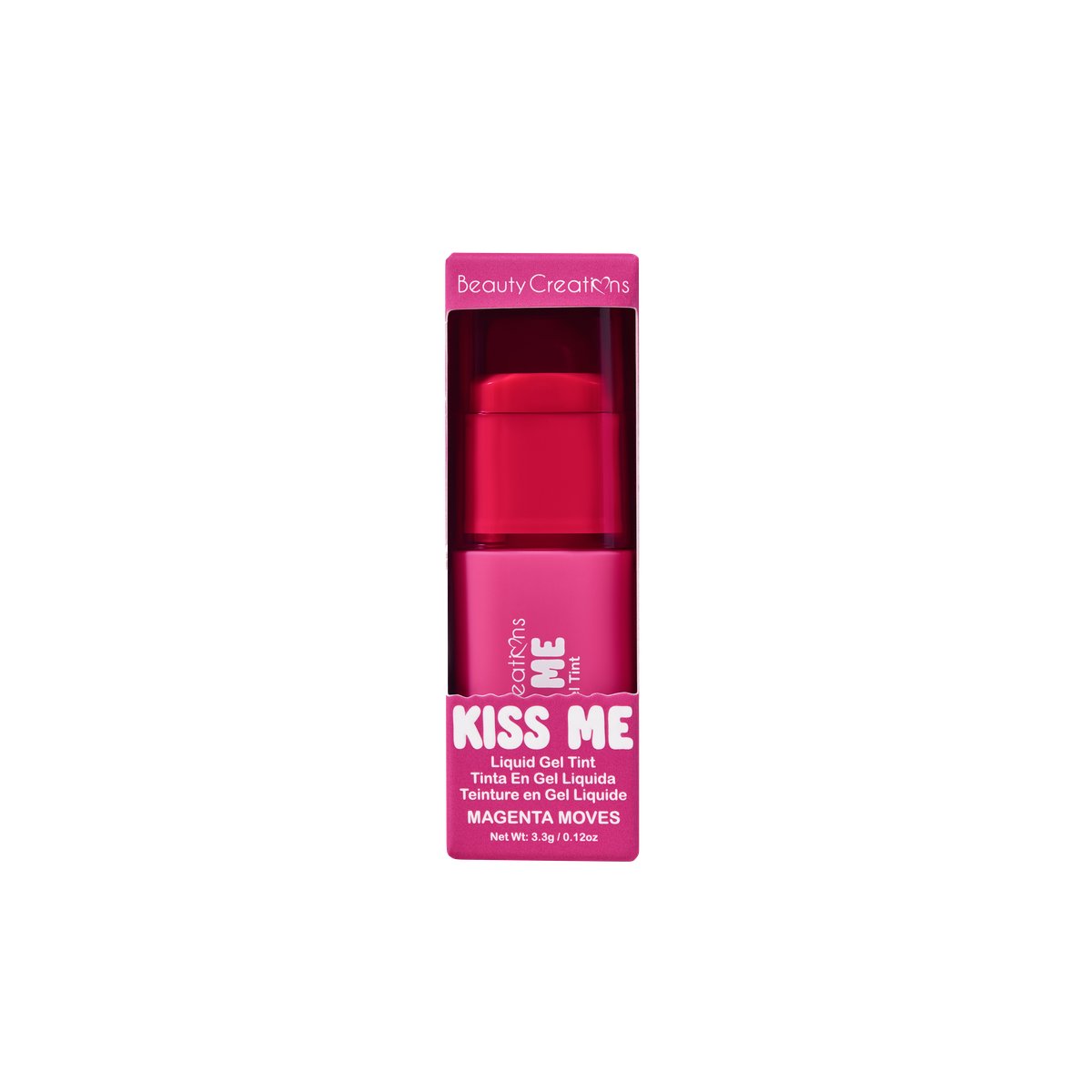 BEAUTY CREATIONS KISS ME TINTA DE GEL
LIQUIDA "MAGENTA MOVES"