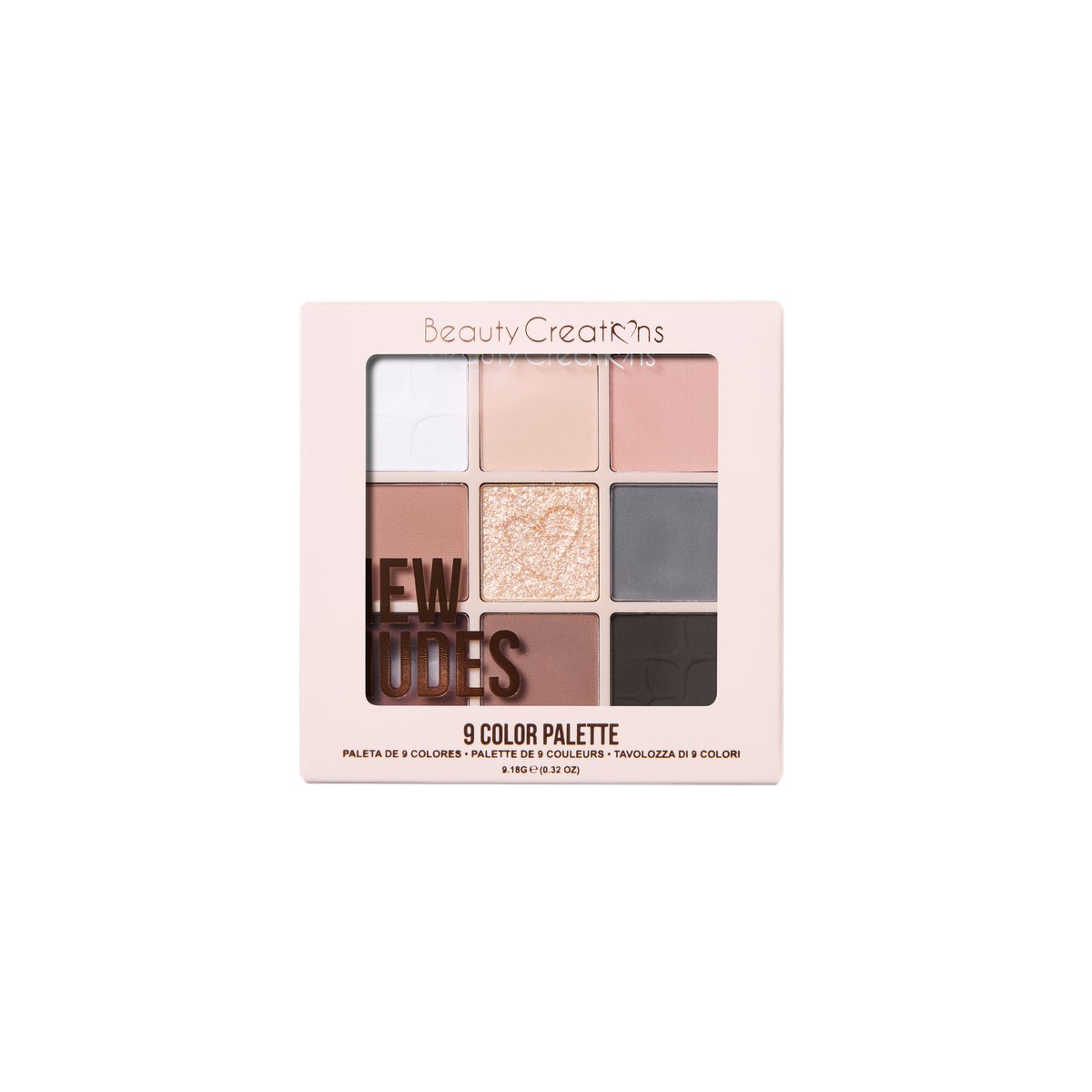BEAUTY CREATIONS SOMBRA MAGNETICA 9 TONOS
"NEW NUDES"