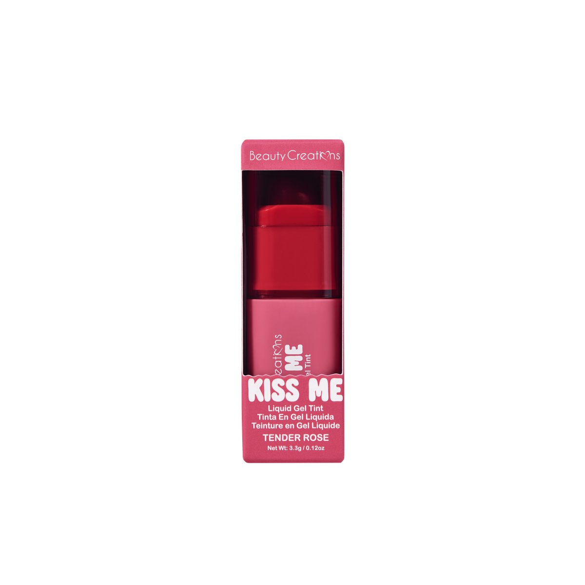 BEAUTY CREATIONS KISS ME TINTA DE GEL
LIQUIDA "TENDER ROSE"